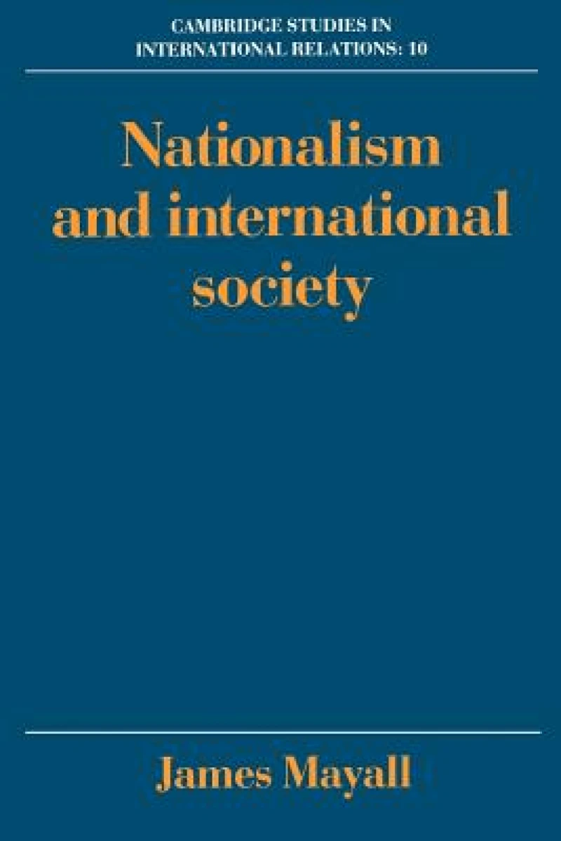 Nationalism and International Society