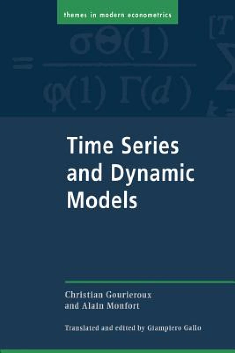 Time Series and Dynamic Models