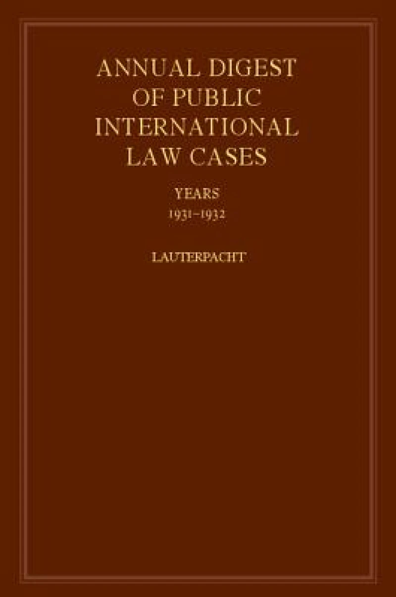 International Law Reports