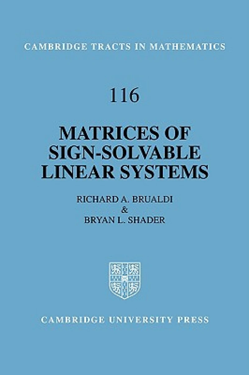 Matrices of Sign-Solvable Linear Systems