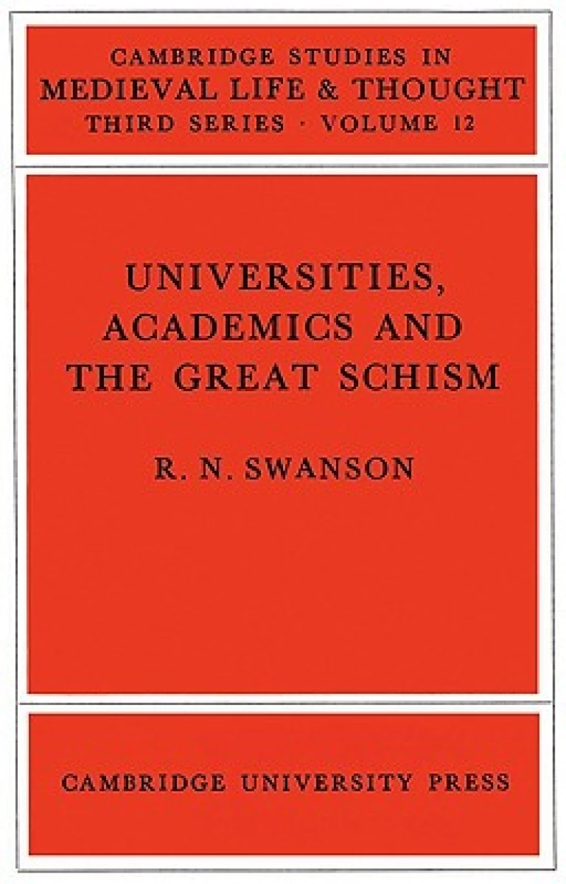 Universities, Academics and the Great Schism