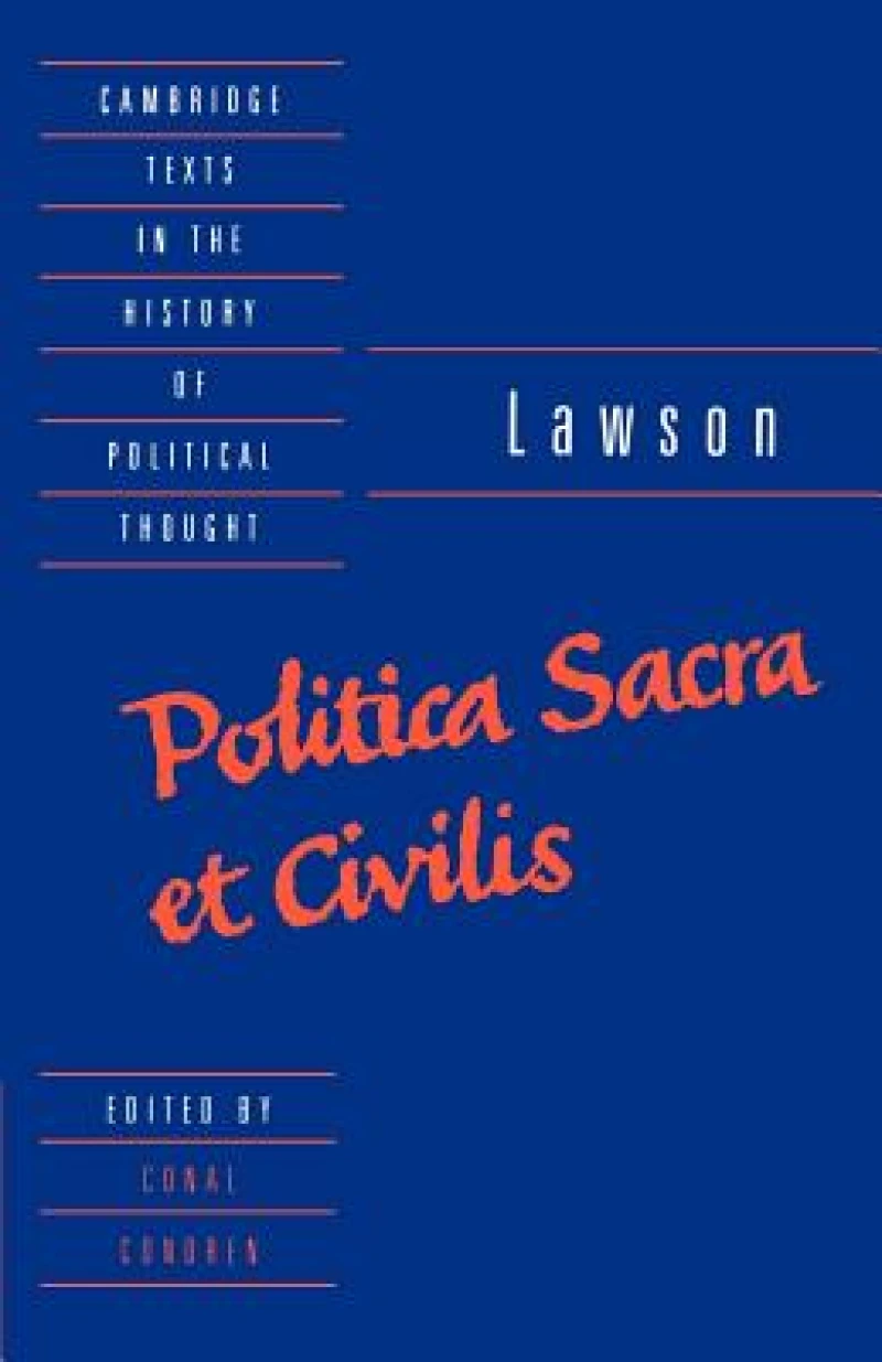 Lawson: Politica sacra et civilis