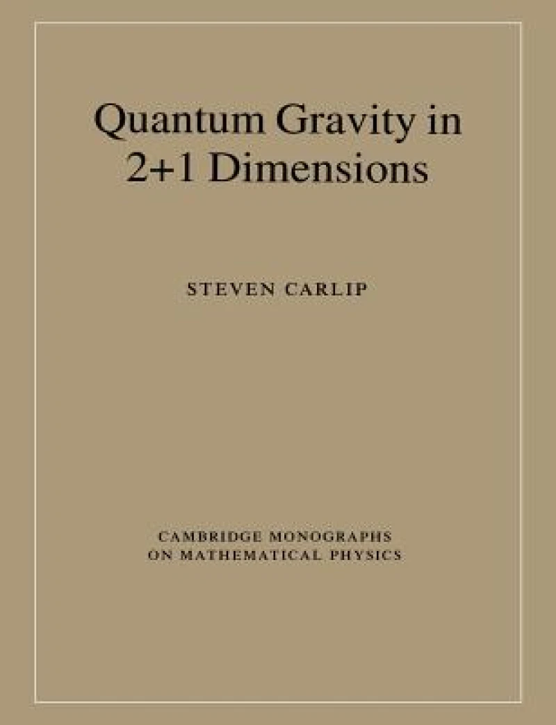 Quantum Gravity in 2+1 Dimensions