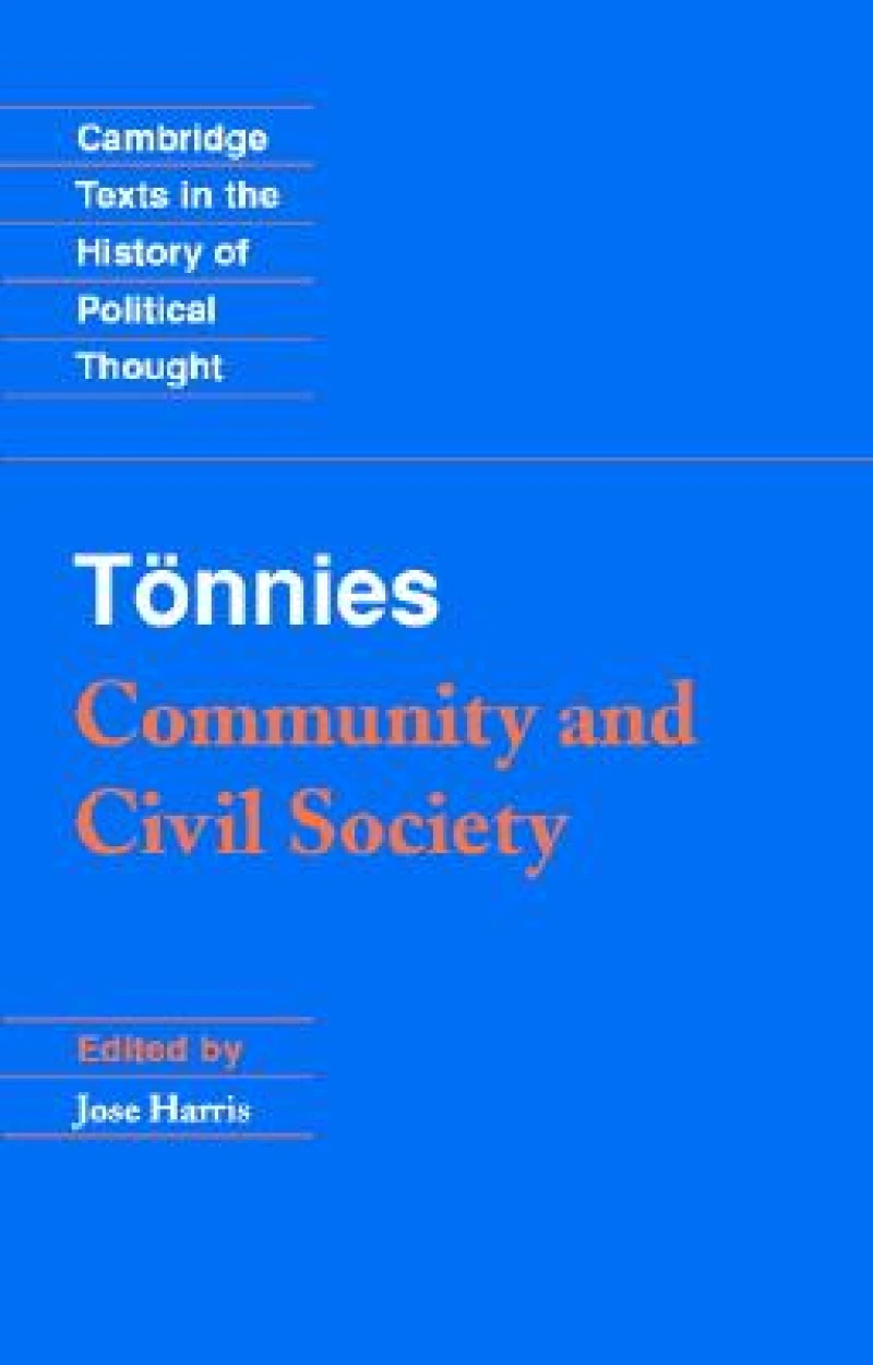 Tonnies: Community and Civil Society