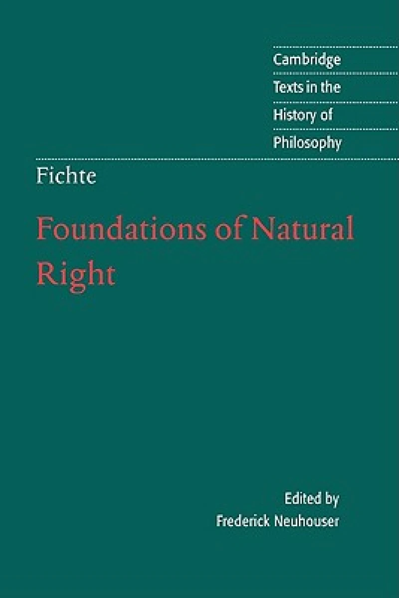 Foundations of Natural Right