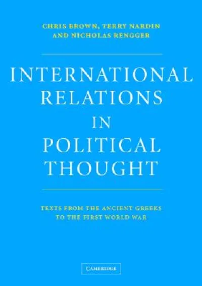 International Relations in Political Thought