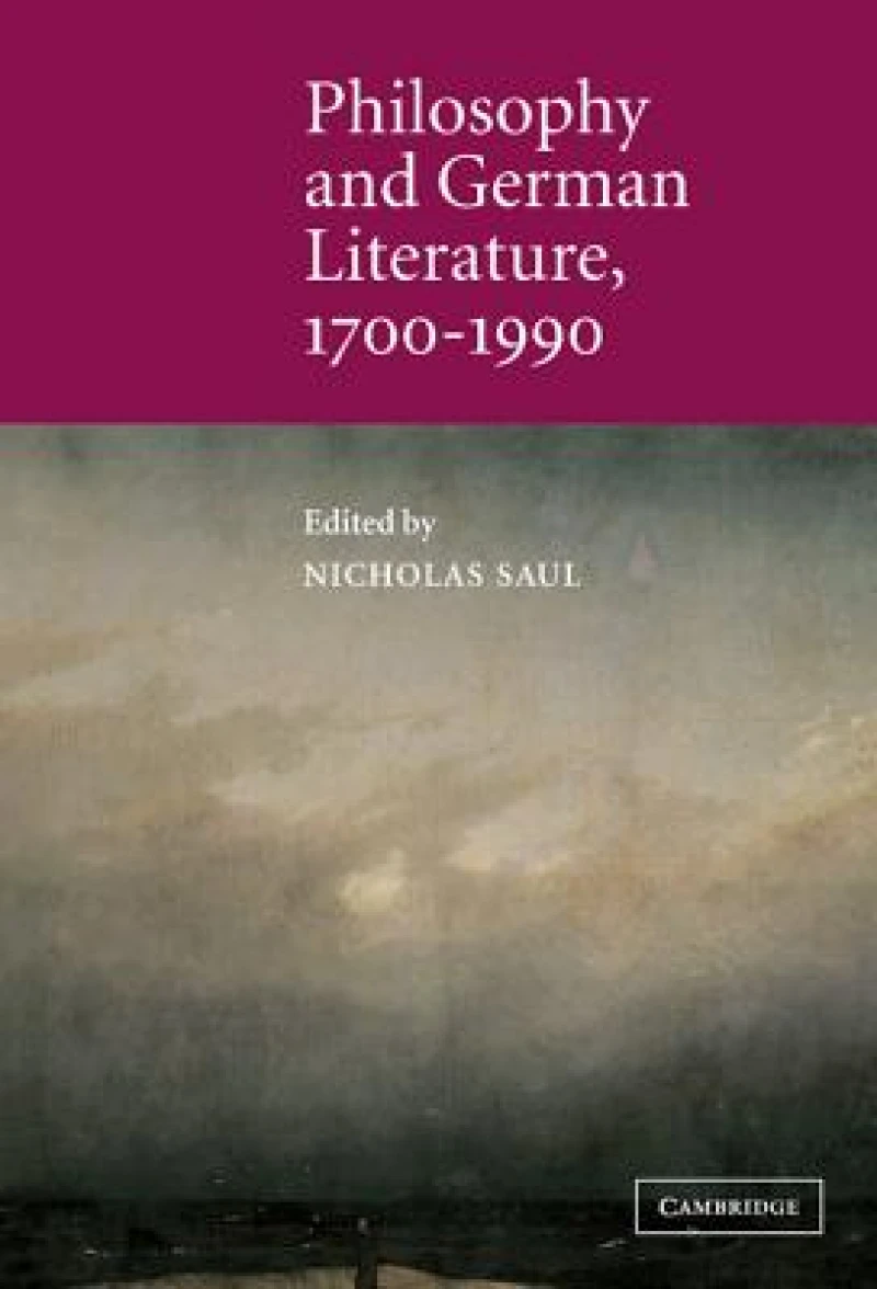 Philosophy and German Literature, 1700–1990