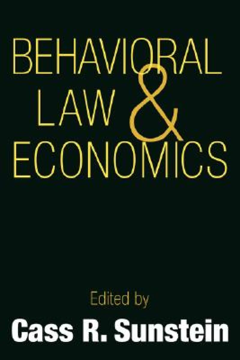 Behavioral Law and Economics
