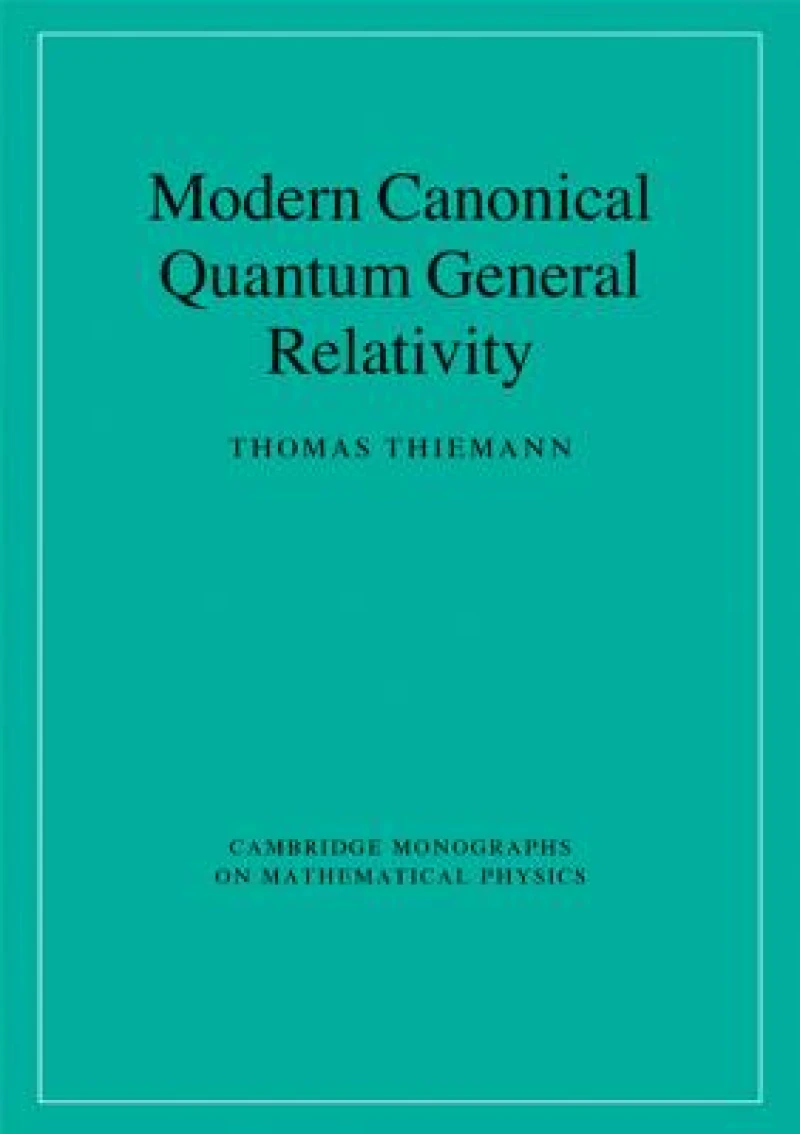 Modern Canonical Quantum General Relativity
