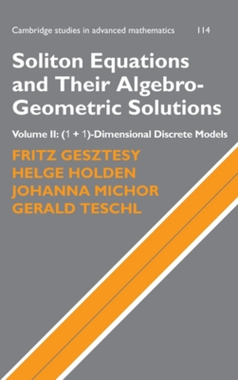 Soliton Equations and Their Algebro-Geometric Solutions: Volume 2, (1+1)-Dimensional Discrete Models