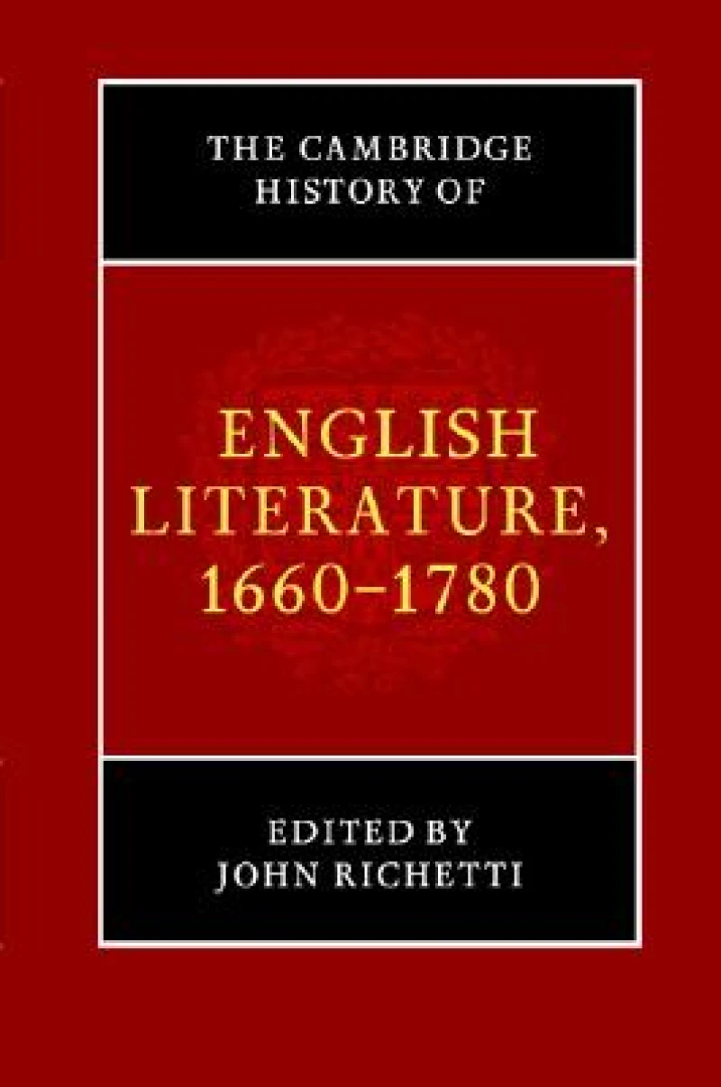 The Cambridge History of English Literature, 1660–1780
