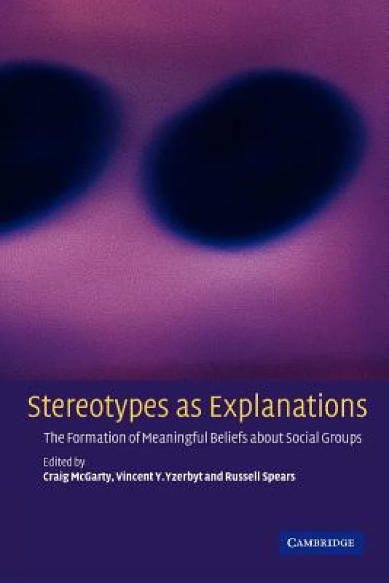 Stereotypes as Explanations