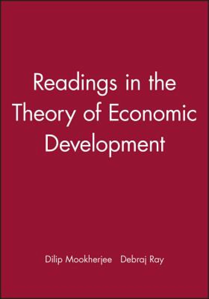 Readings in the Theory of Economic Development