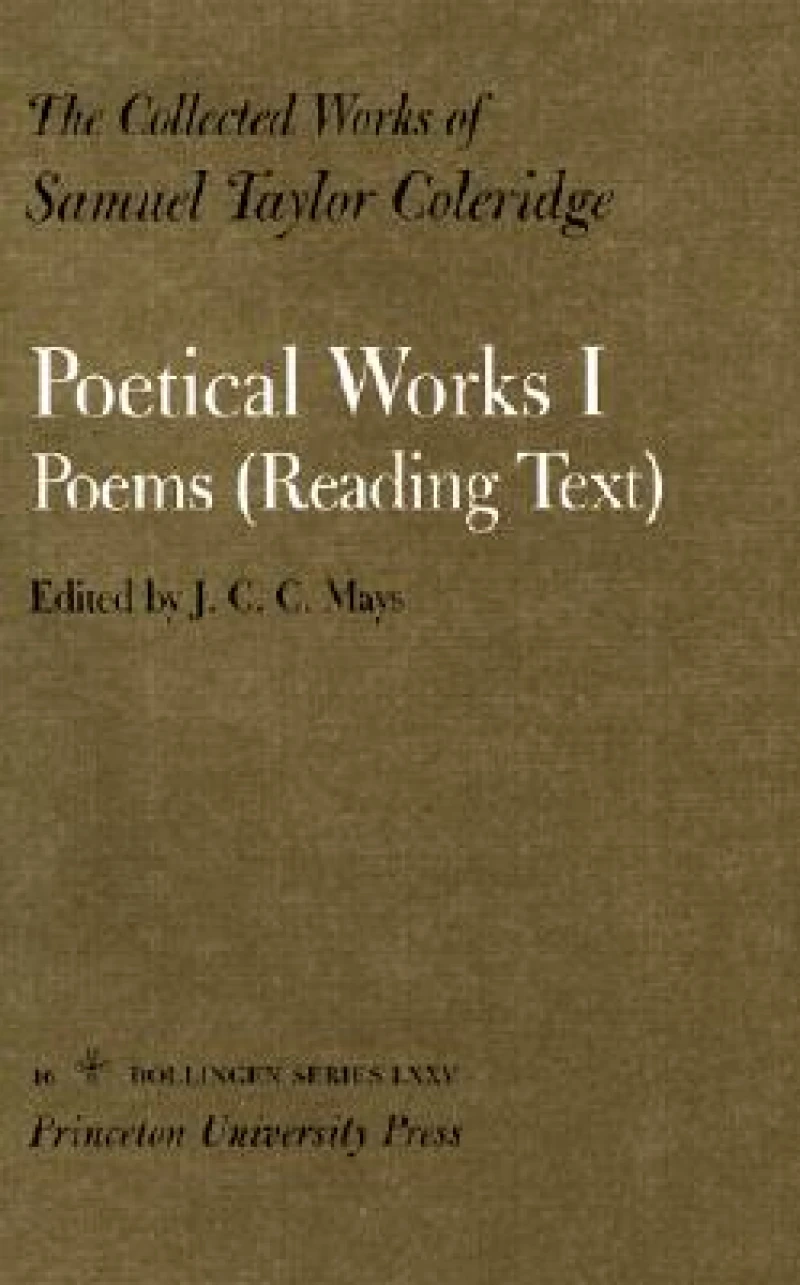 The Collected Works of Samuel Taylor Coleridge, Vol. 16, Part 1