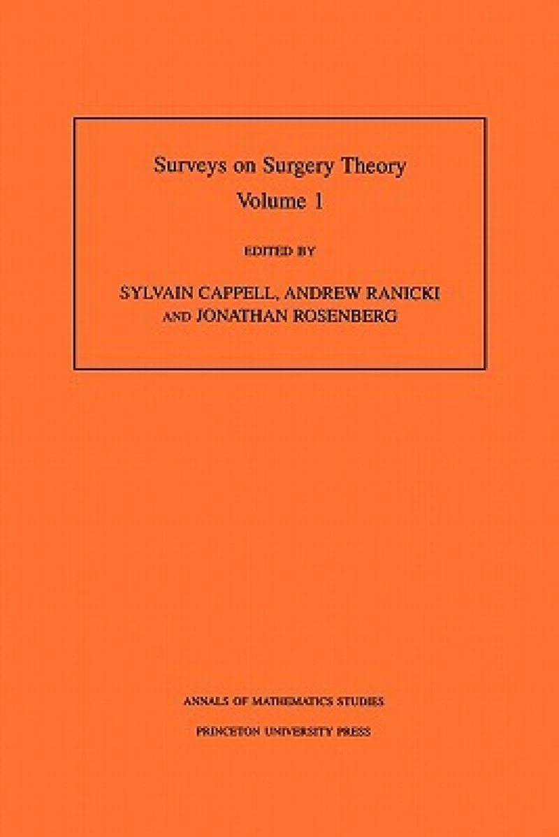 Surveys on Surgery Theory, Volume 1