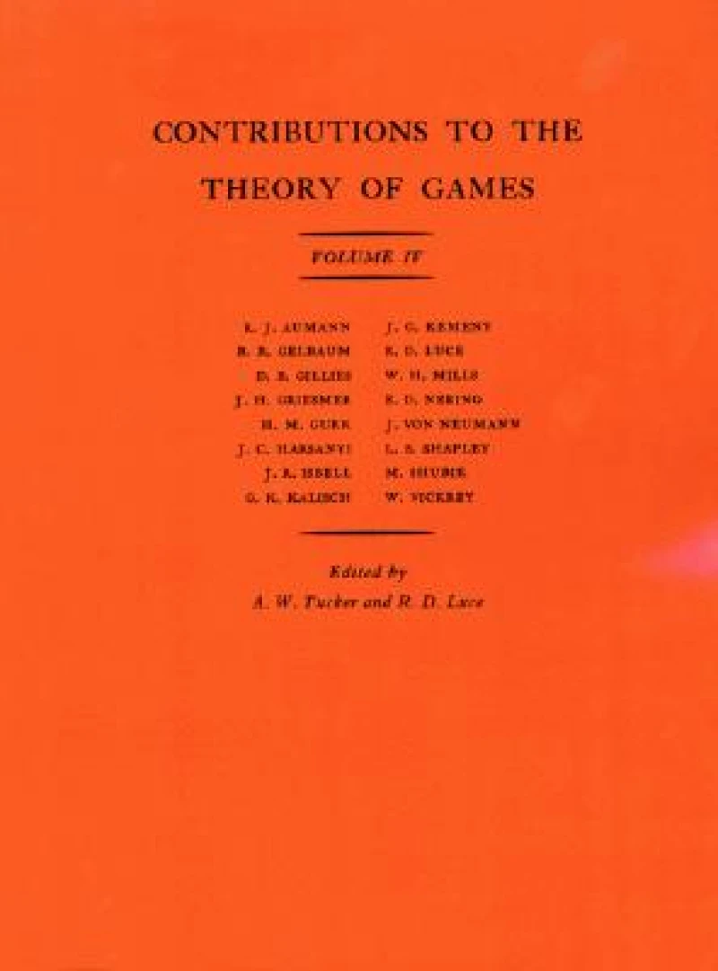 Contributions to the Theory of Games, Volume IV