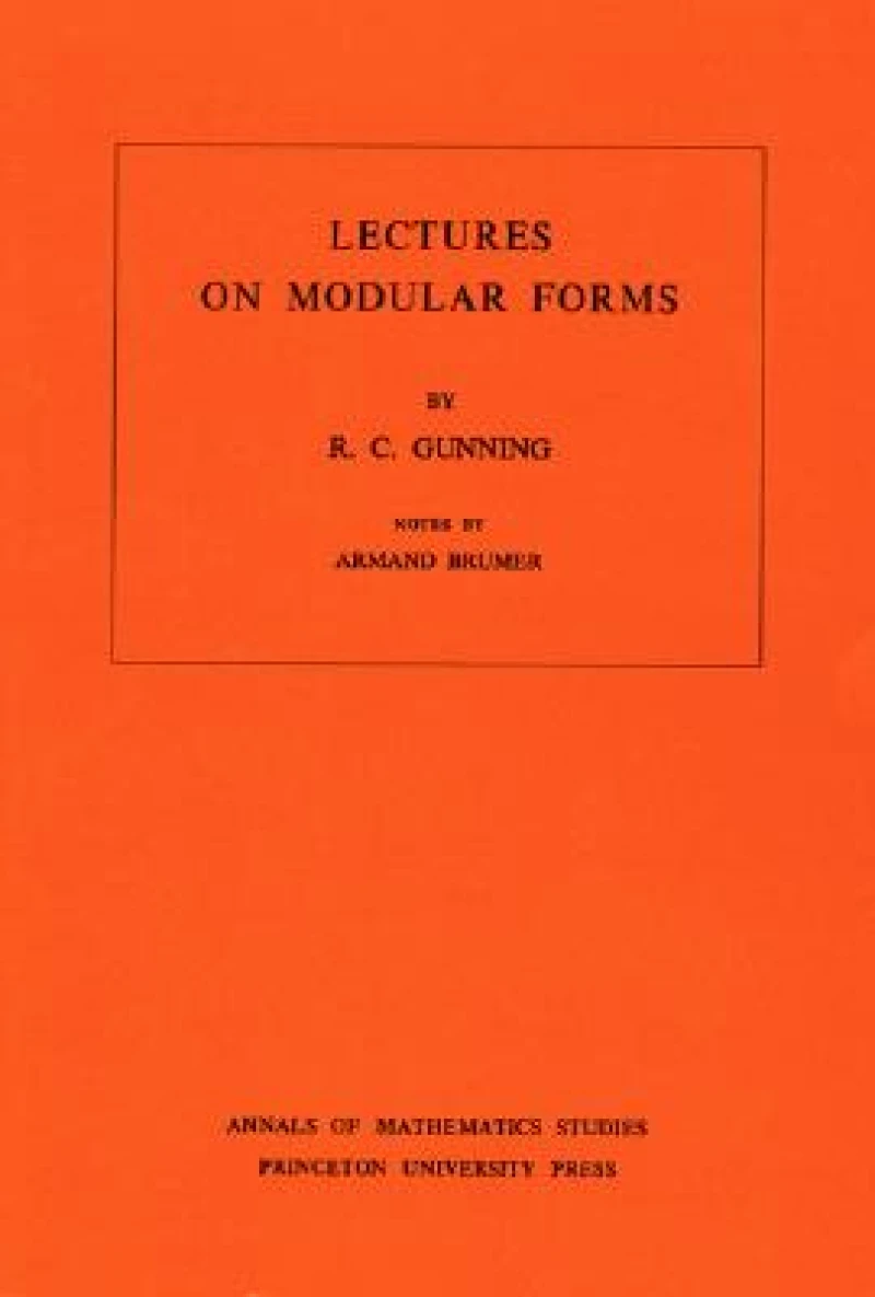 Lectures on Modular Forms
