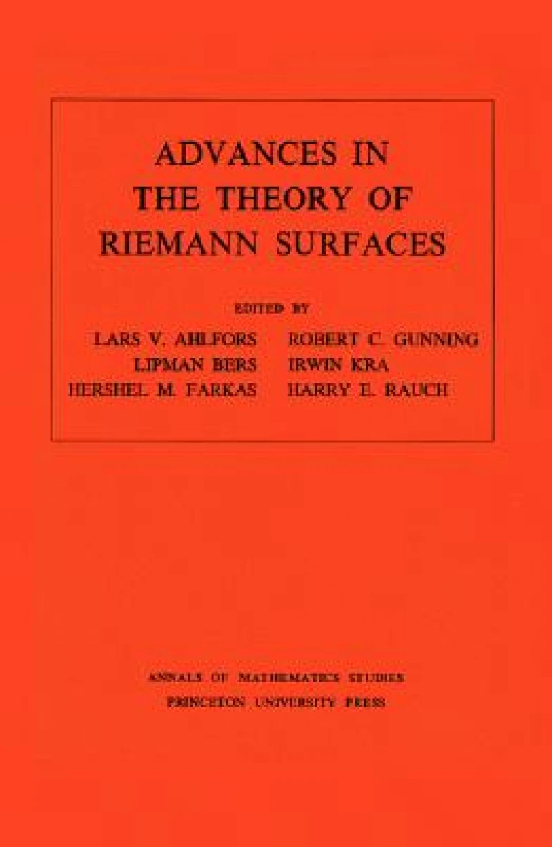 Advances in the Theory of Riemann Surfaces