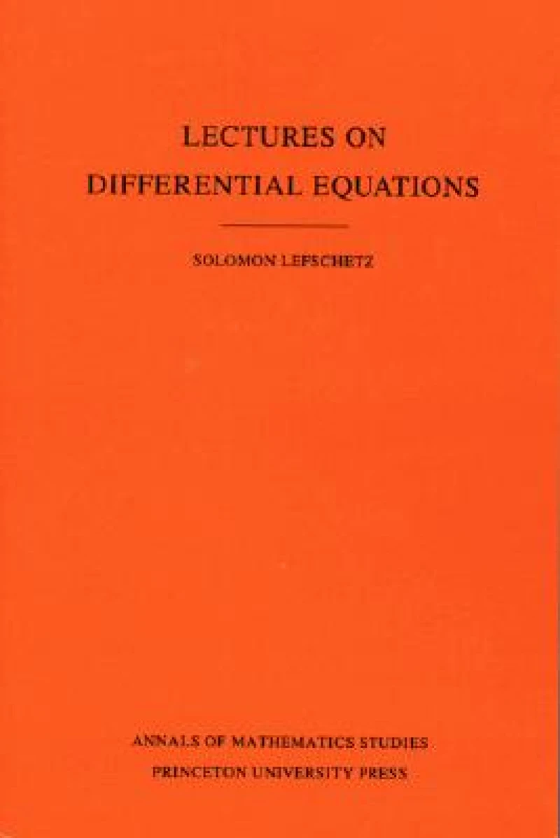 Lectures on Differential Equations
