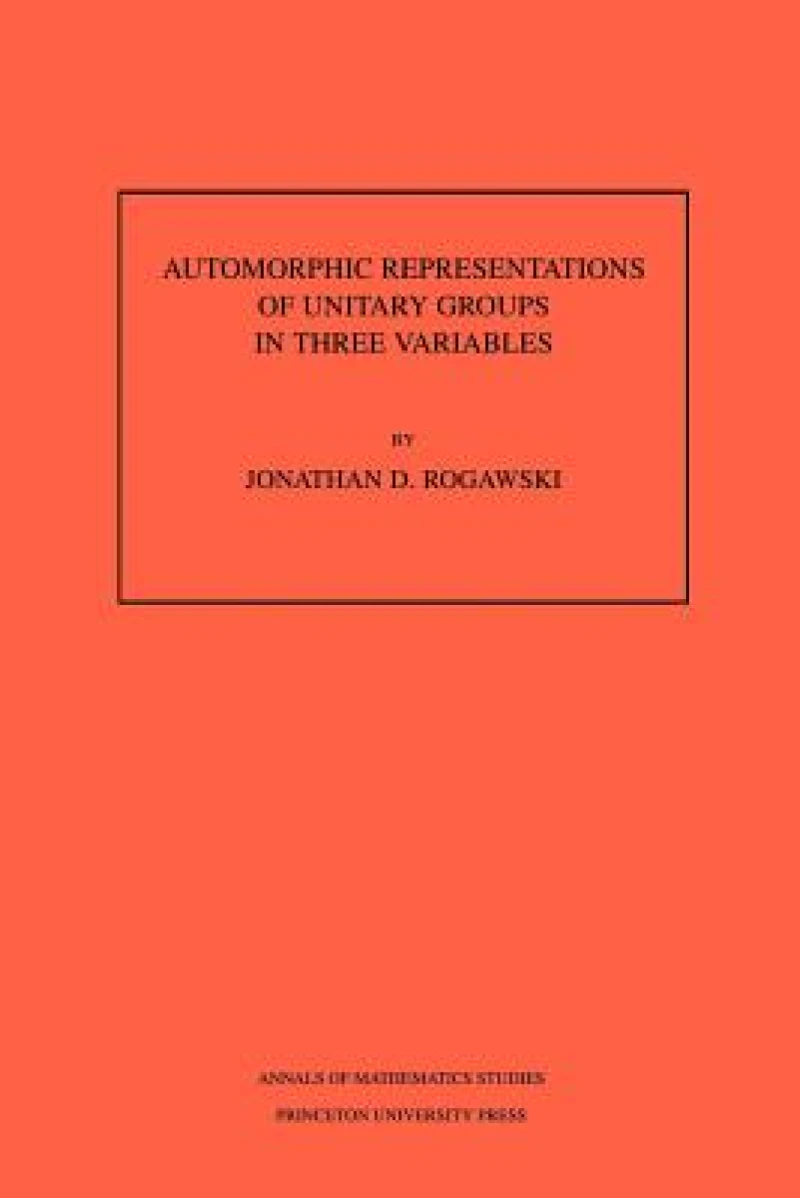 Automorphic Representation of Unitary Groups in Three Variables