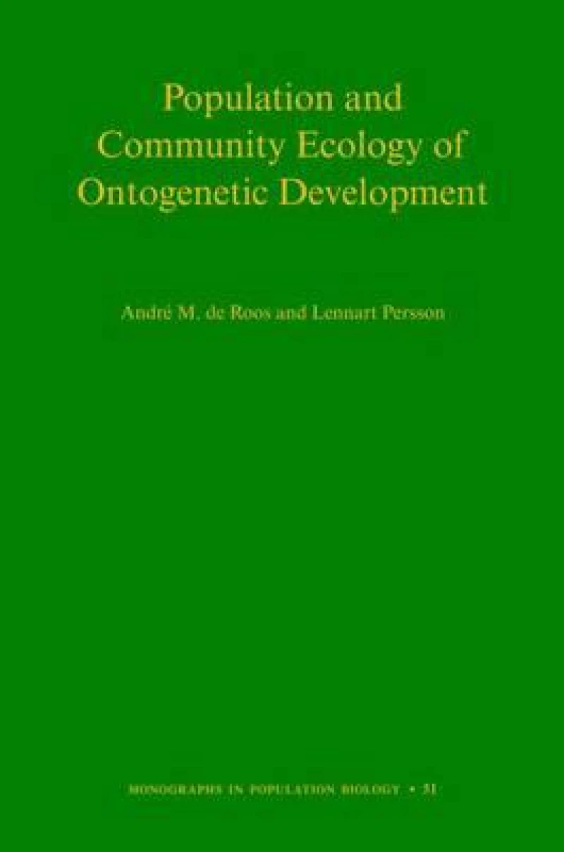 Population and Community Ecology of Ontogenetic Development