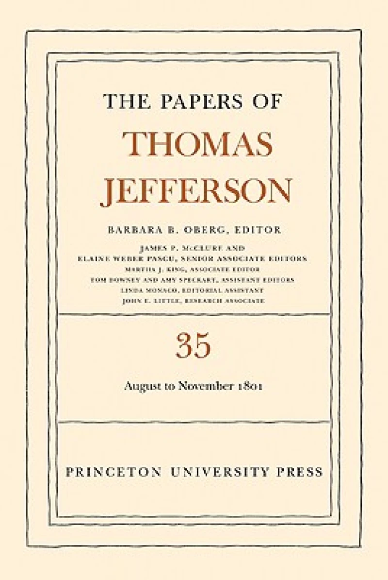 The Papers of Thomas Jefferson, Volume 35