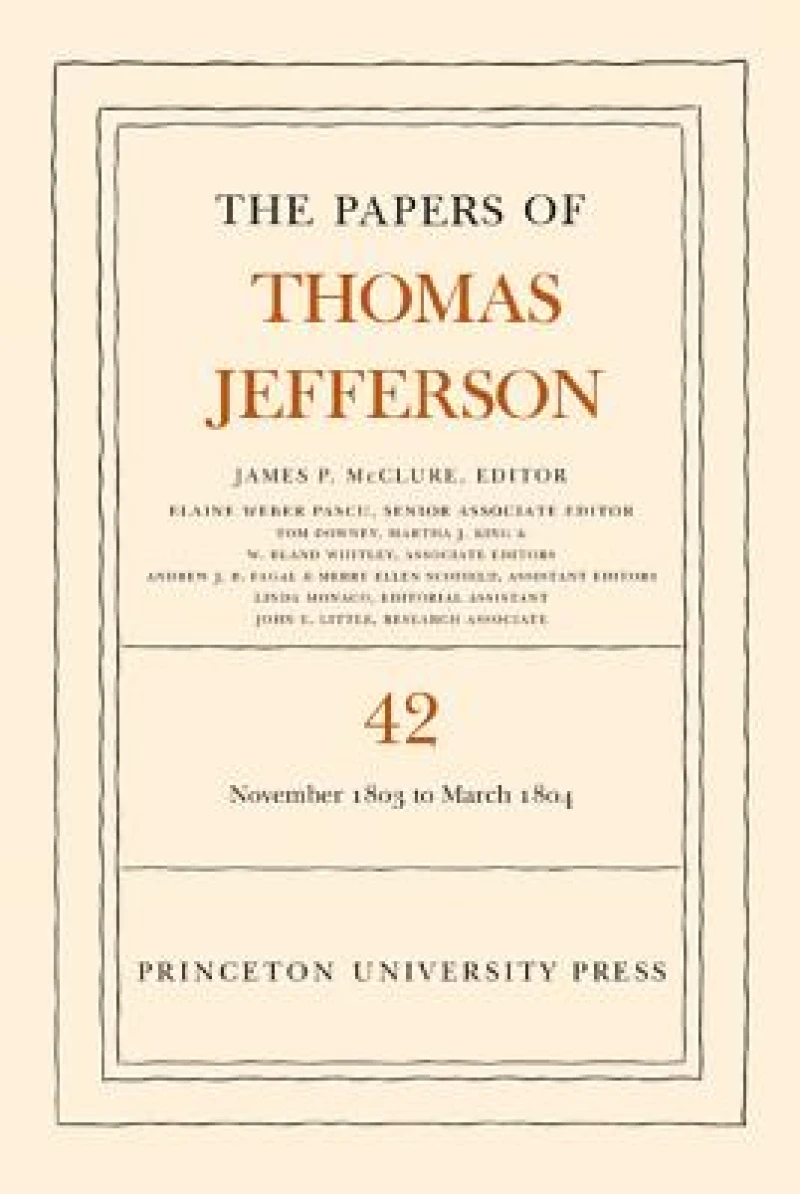 The Papers of Thomas Jefferson, Volume 42