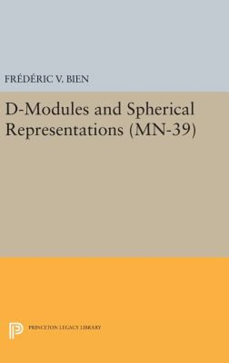 D-Modules and Spherical Representations
