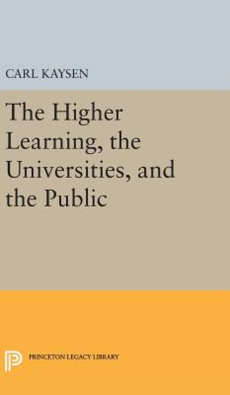 The Higher Learning, the Universities, and the Public