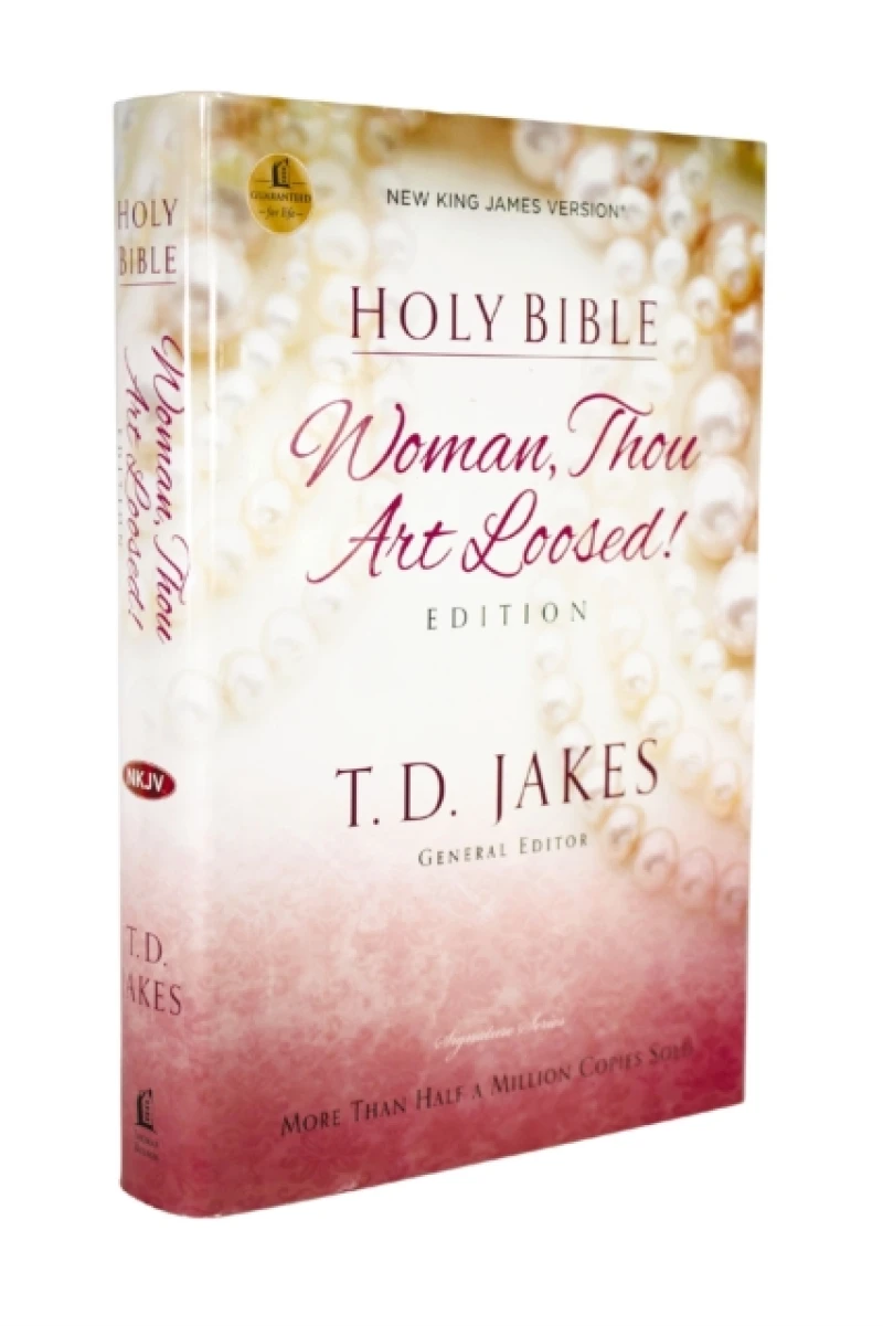 NKJV, Woman Thou Art Loosed, Hardcover, Red Letter