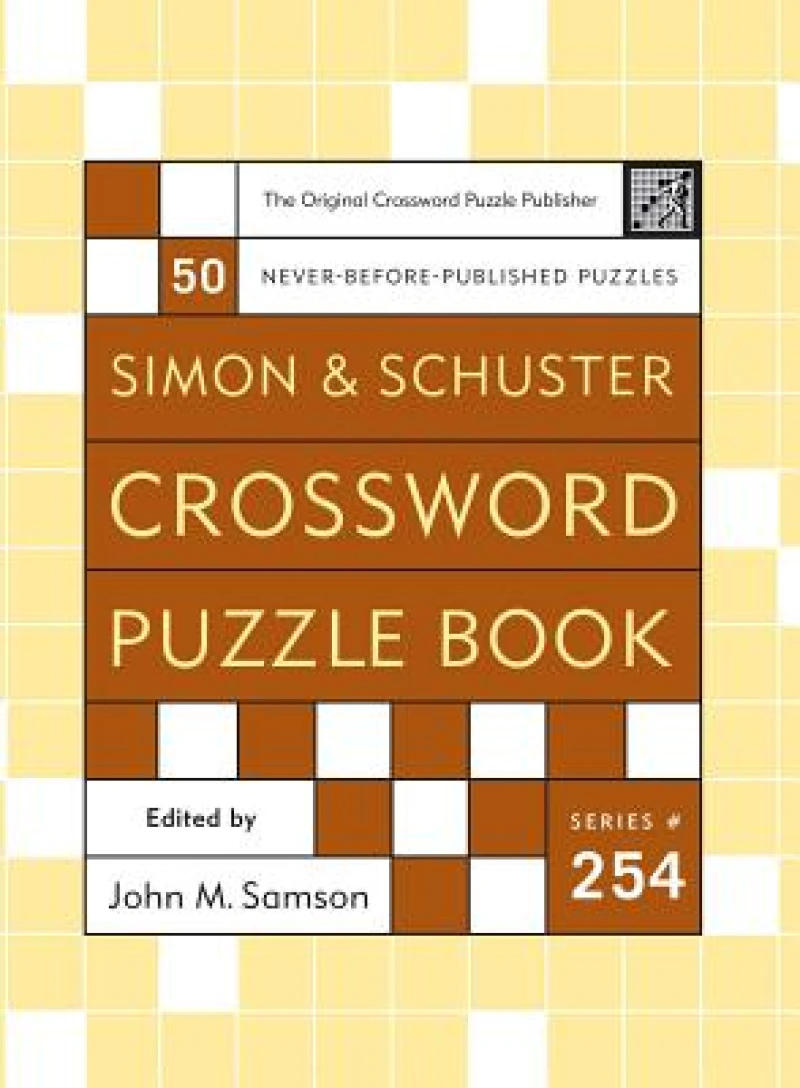 Simon and Schuster Crossword Puzzle Book #254