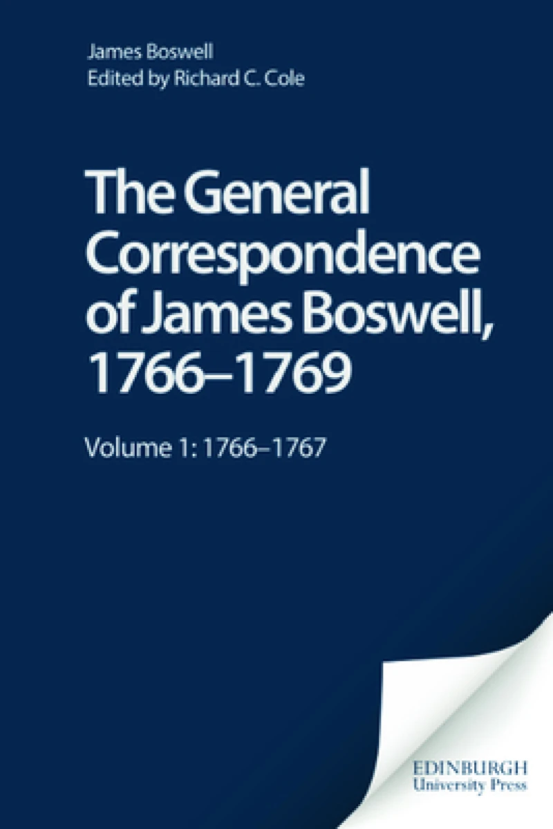 The General Correspondence of James Boswell, 17661769