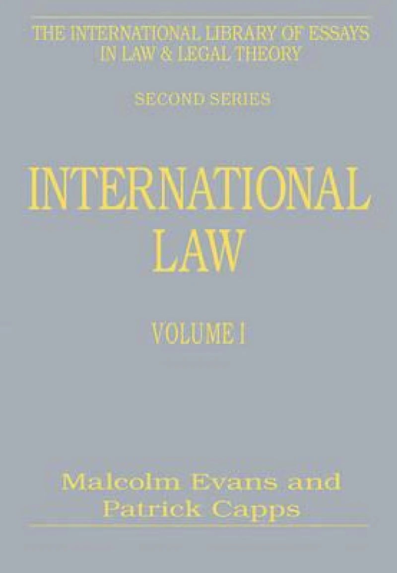 International Law, Volumes I and II