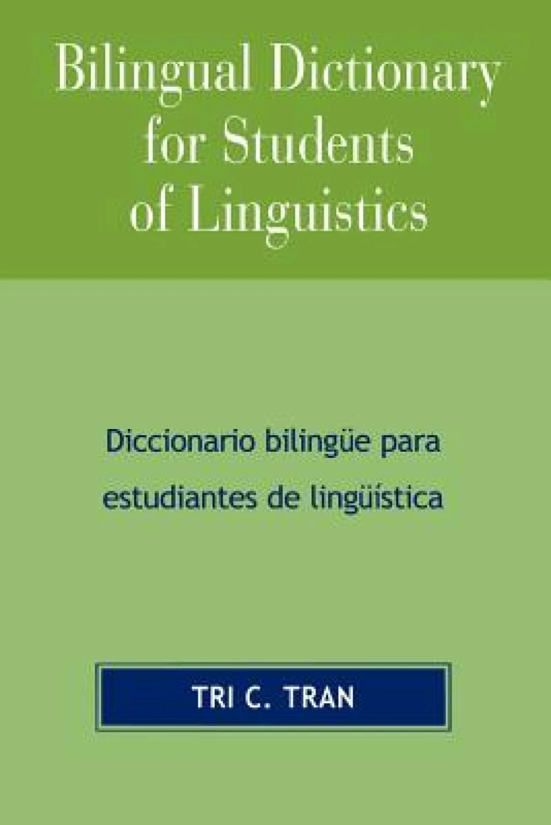 Bilingual Dictionary for Students of Linguistics