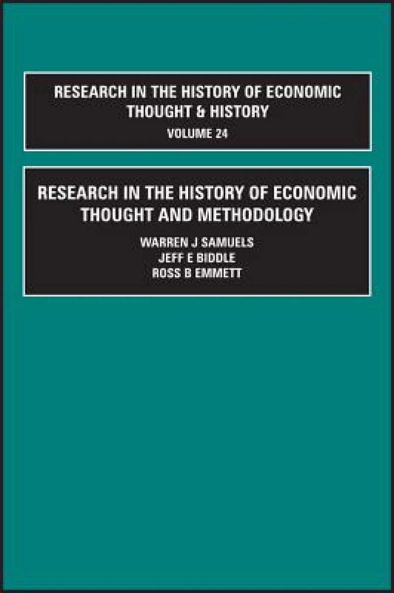 Research in the History of Economic Thought and Methodology