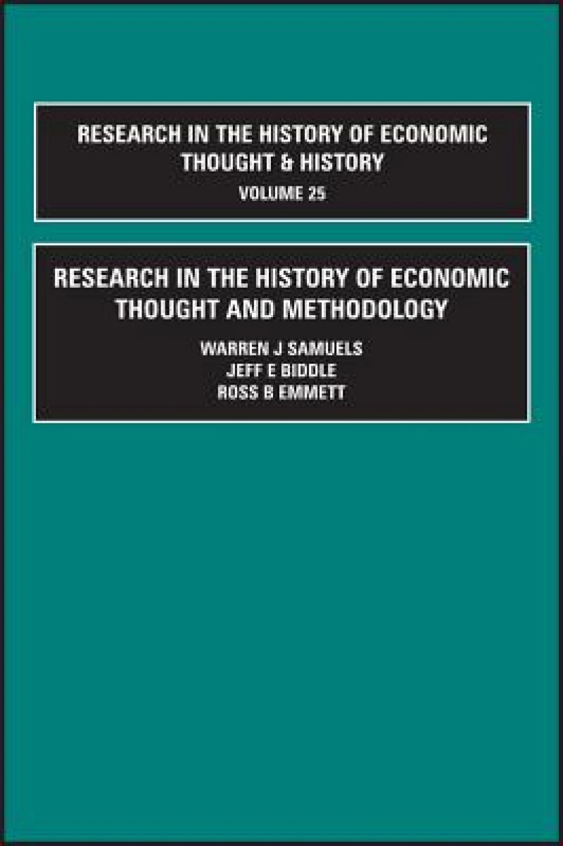 Research in the History of Economic Thought and Methodology (Part A, B & C)
