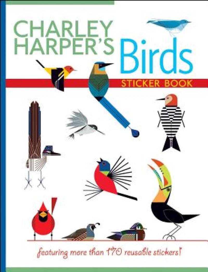 Charley Harper's Birds Sticker Book