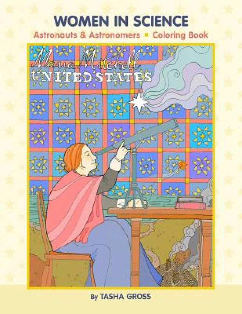 Tasha Gross Women in Science Colouring Book