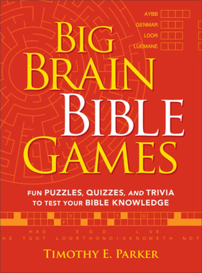 Big Brain Bible Games – Fun Puzzles, Quizzes, and Trivia to Test Your Bible Knowledge