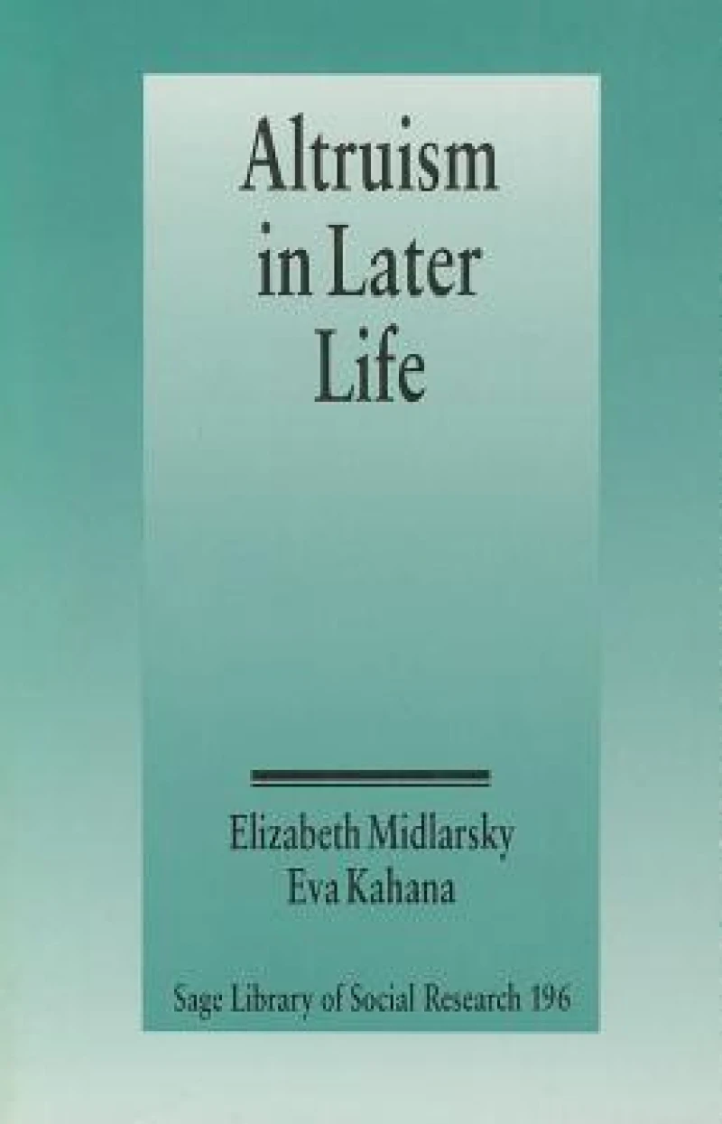 Altruism in Later Life