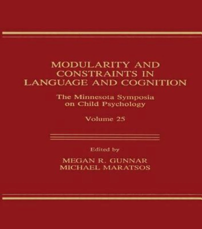 Modularity and Constraints in Language and Cognition