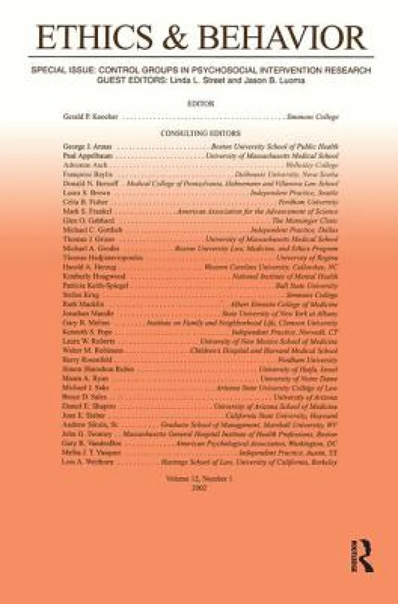 Control Groups in Psychosocial intervention Research