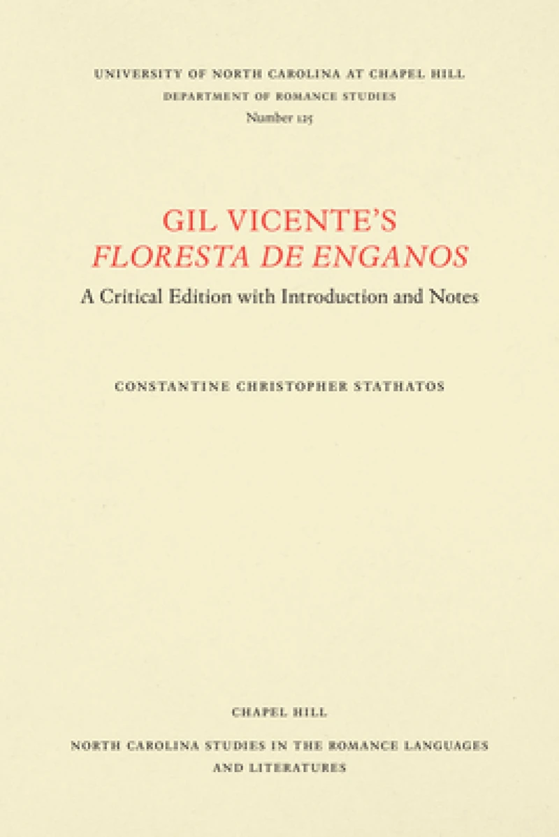 Gil Vicente's Floresta De Enganos