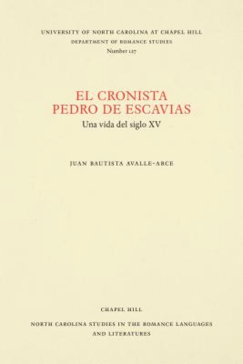 El Cronista Pedro De Escavias