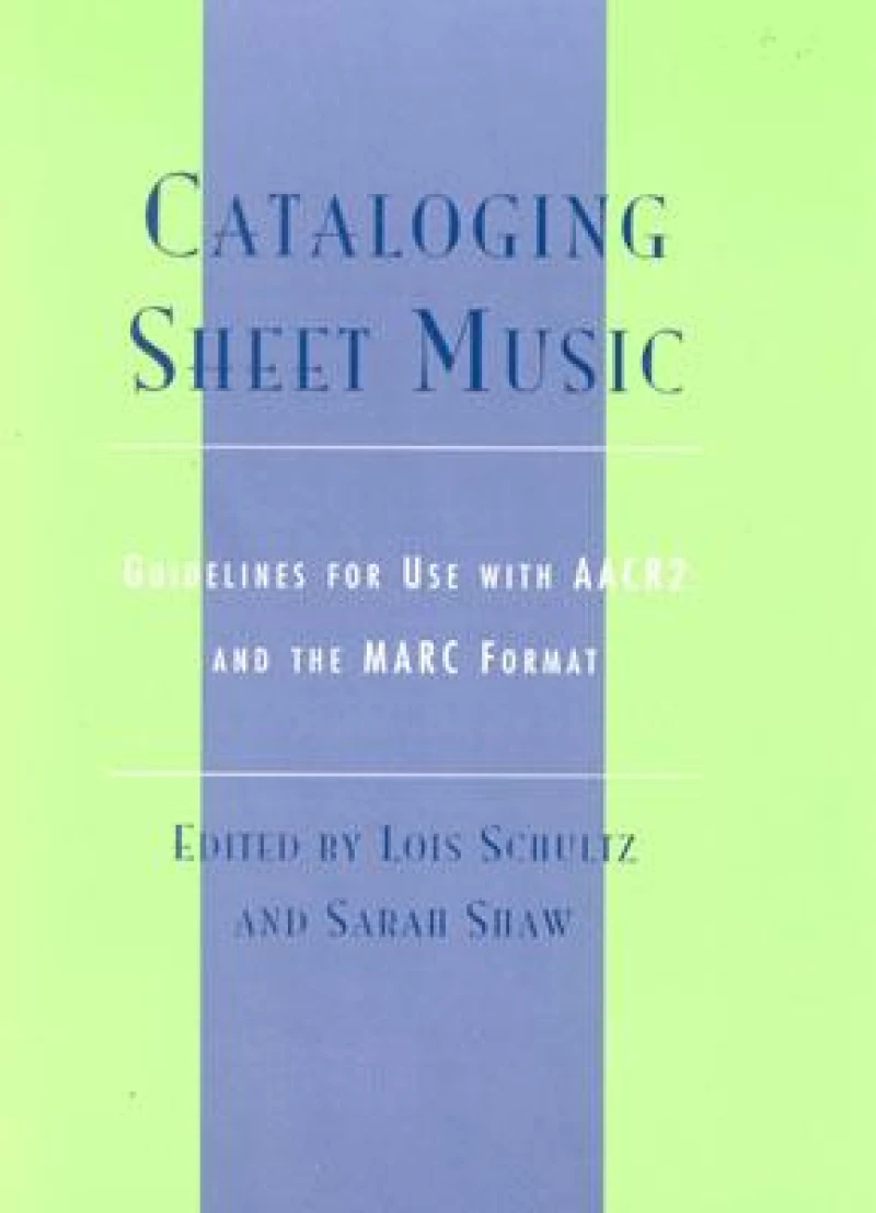 Cataloging Sheet Music