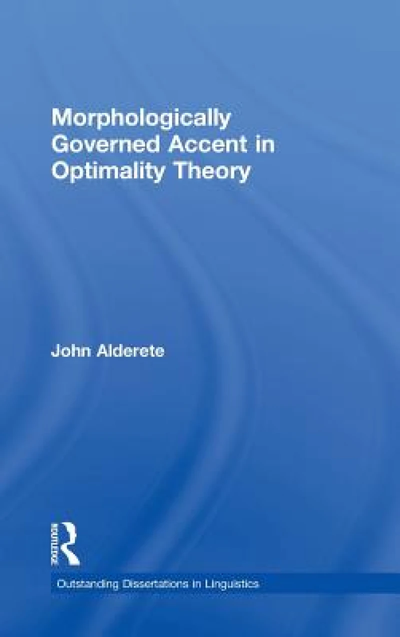 Morphologically Governed Accent in Optimality Theory