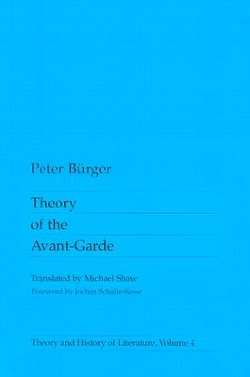 Theory Of The Avant-Garde