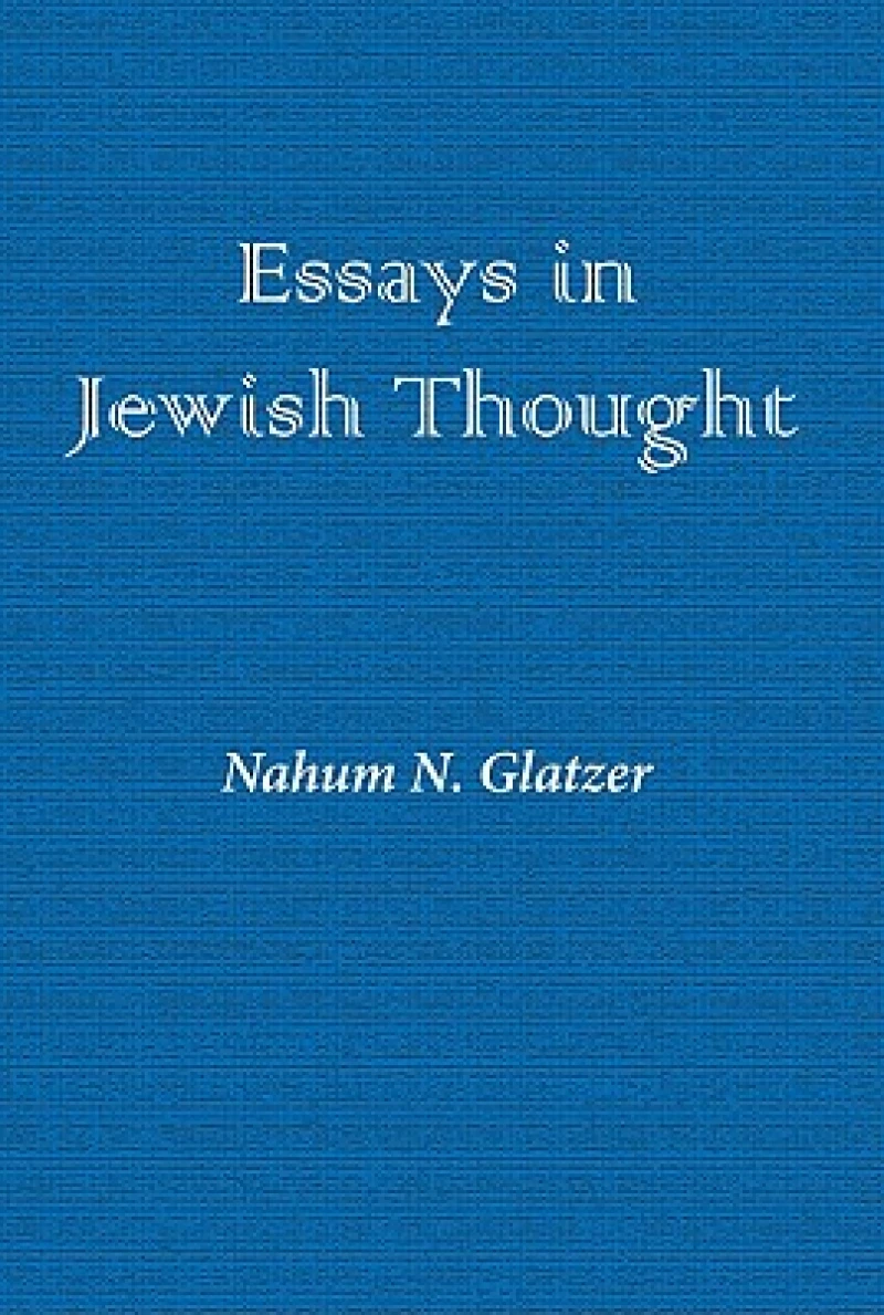 Essays in Jewish Thought