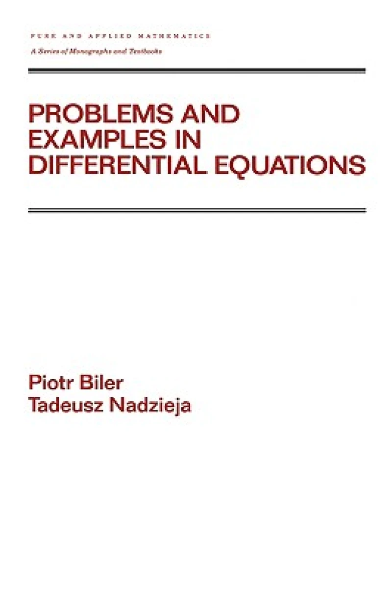 Problems and Examples in Differential Equations
