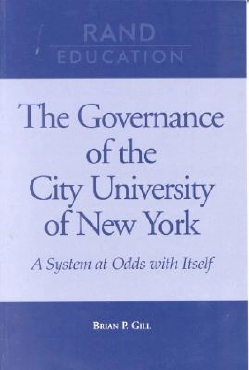 The Governance of the City University of New York